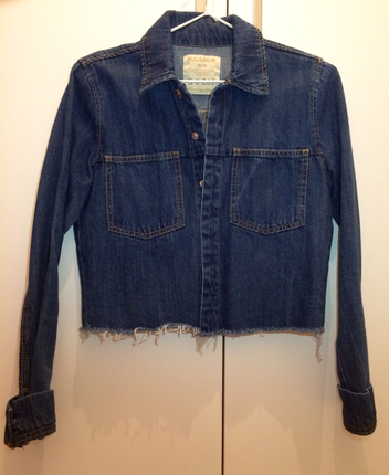 s Beden crop denim jacket
