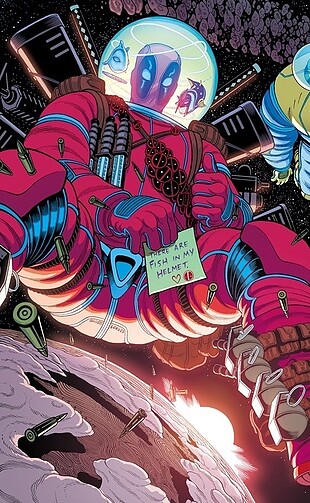 Primark Primark X Marvel Deadpool Tişört