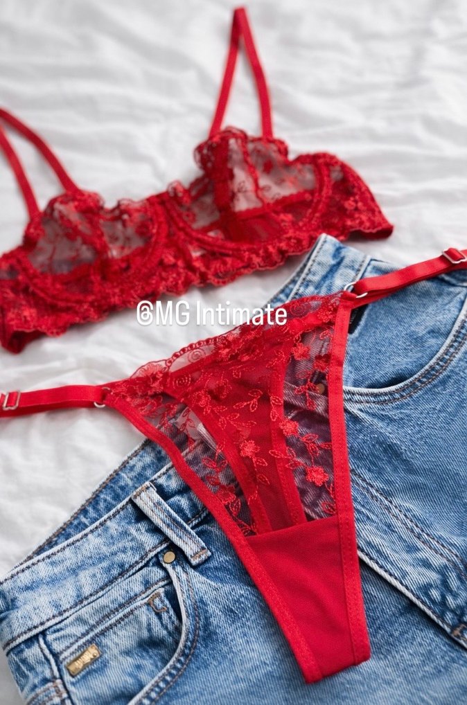 Dantel Detay Bralet Takım - Görsel 2