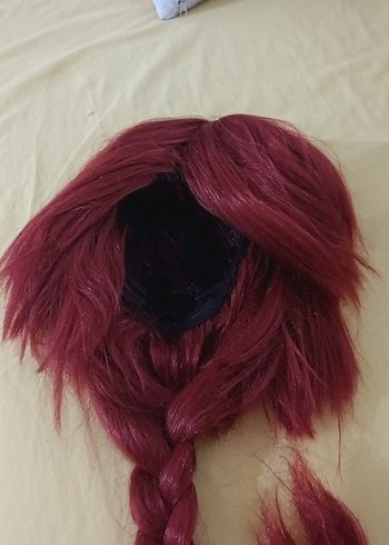 Kırmızı peruk - Görsel 3