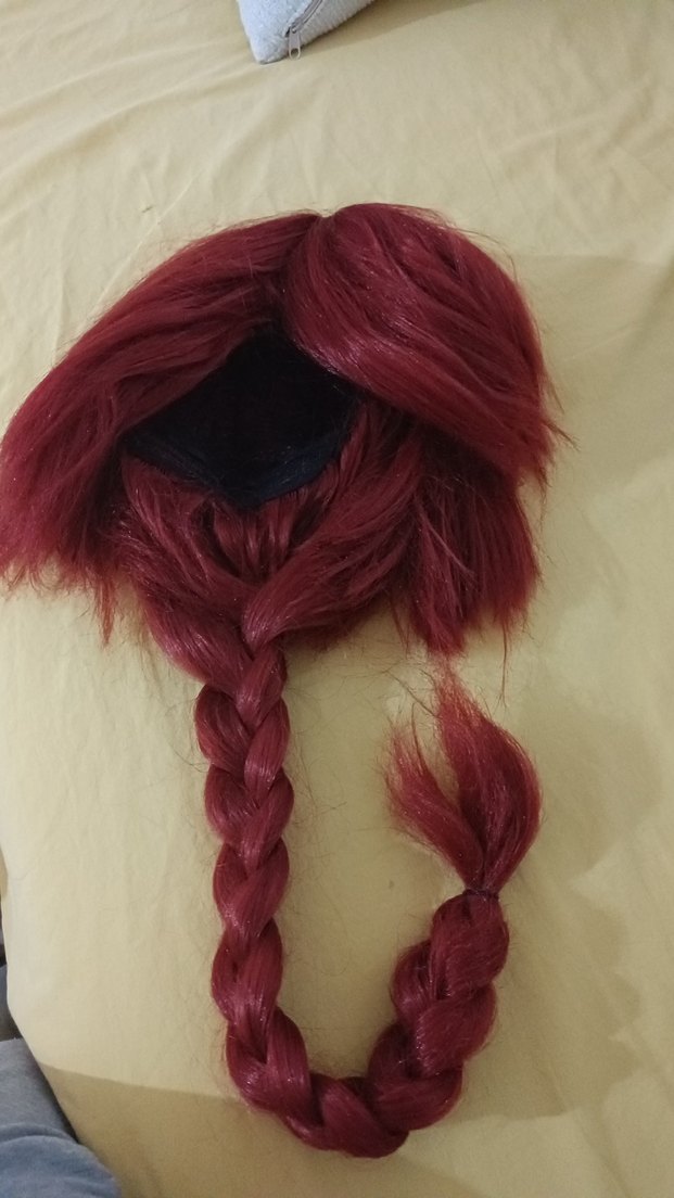 Kırmızı peruk - Görsel 4