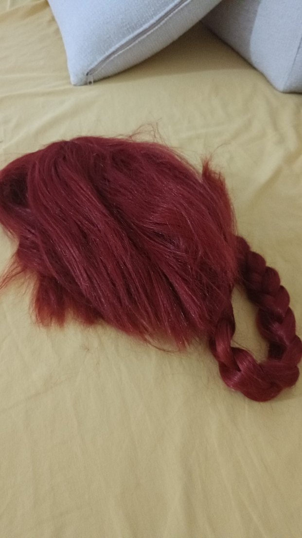 Kırmızı peruk - Görsel 2
