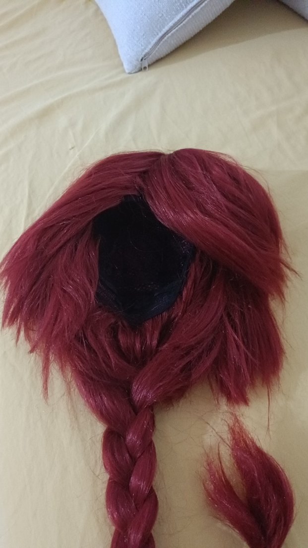 Kırmızı peruk - Görsel 3