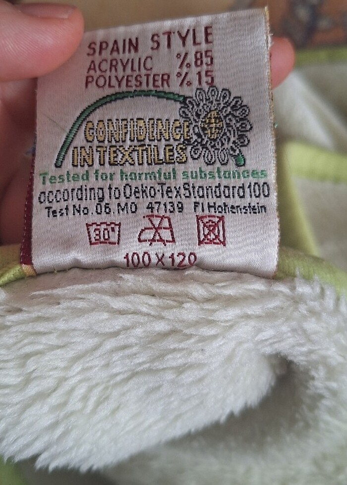 Bebek pellüş battaniye - Görsel 3