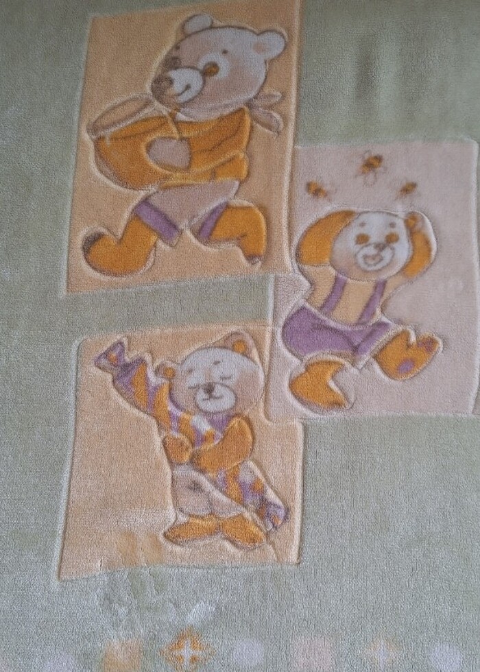 Bebek pellüş battaniye - Görsel 4