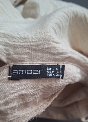 Ambar Bayan elbise şortlu - Görsel 5