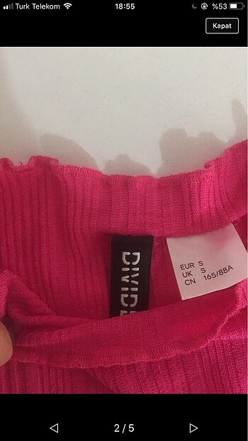 Pembe bluz