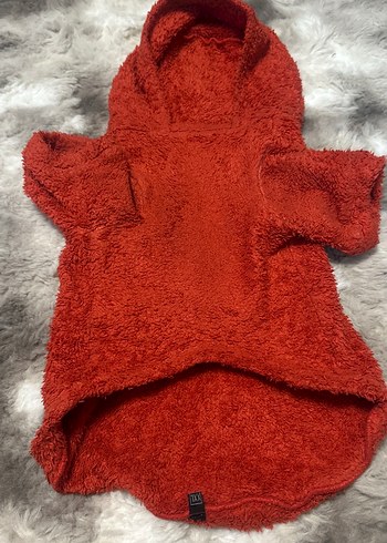 Kırmızı Kürklü Örümcek Adam Desenli Köpek Kıyafeti - Görsel 3