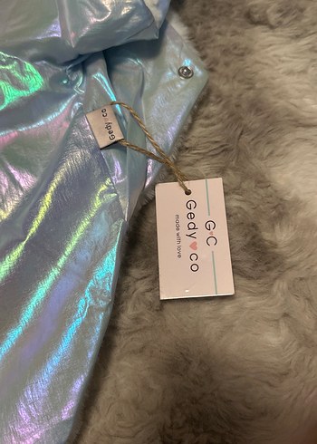 Çok şık kapşonlu içi kürklü köpek montu - Görsel 2