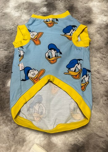 Renkli Baskılı Mavi Kabartmalı Köpek Kıyafeti - Görsel 2