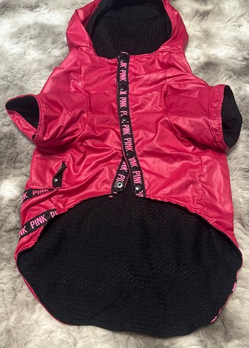 Pembe Kapüşonlu Sokak Stili Köpek Kıyafeti - Görsel 2