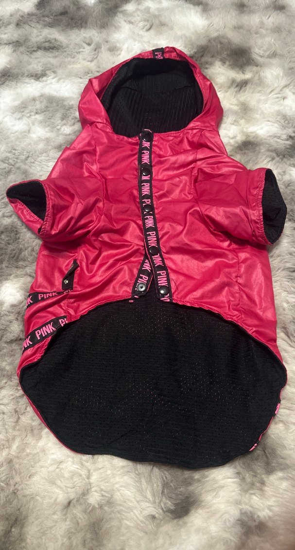 Pembe Kapüşonlu Sokak Stili Köpek Kıyafeti - Görsel 2