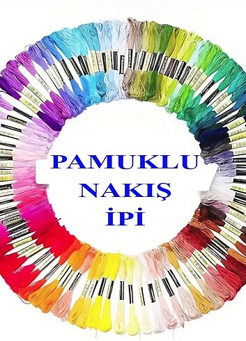 Nakış İpliği (50 Adet)