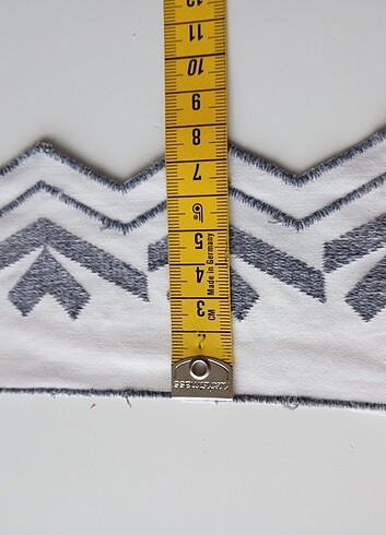 Beden 8 cm eninde Nakışlı Pamuk Saten