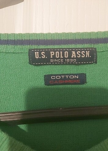 xl Beden yeşil Renk Orginal polo kazak