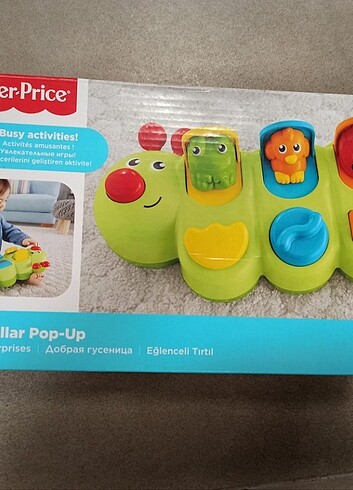 Fisher price eğlenceli tırtıl 