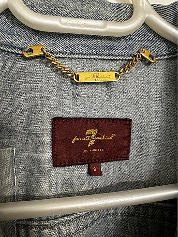 Seven 7 Los Angeles Jeans Eskitme Kot Ceket