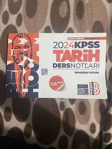 KPSS tarih benim hocam ders notu