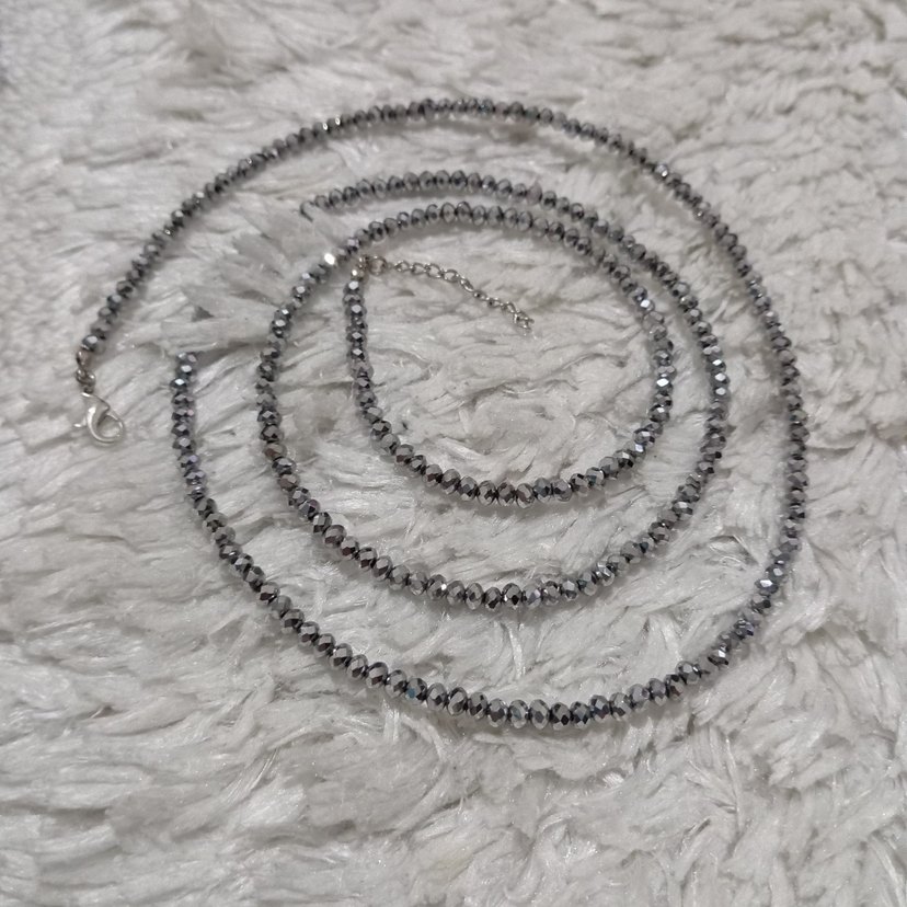 Kadın Boncuklu Altın Vücut Zinciri - Görsel 4