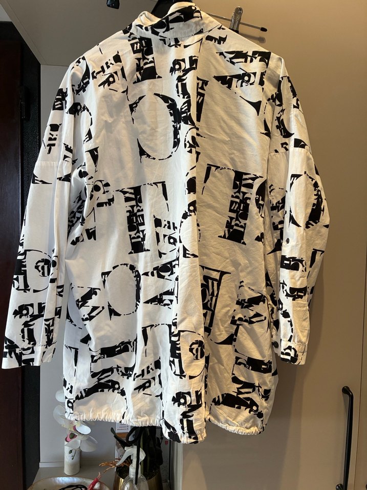 Baskılı Uzun Kollu Kadın Ceket - Görsel 4