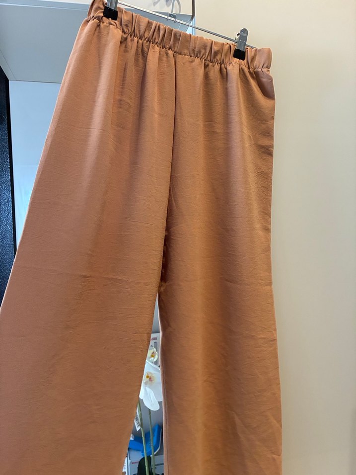 Bej  Kadın Kumaş Pantolon - Görsel 2