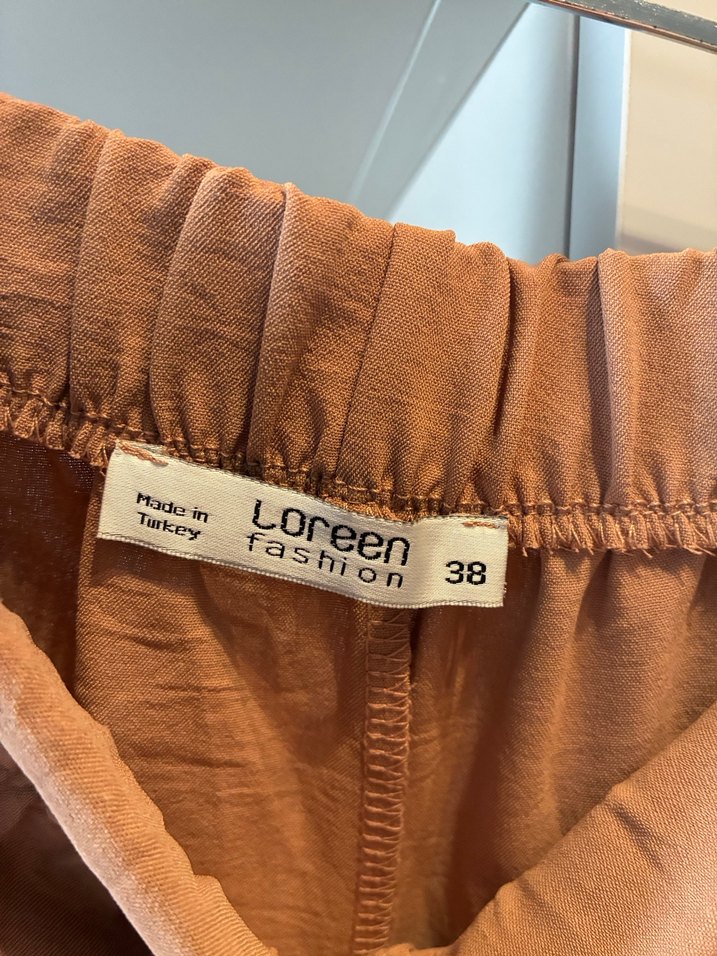 Bej  Kadın Kumaş Pantolon - Görsel 4