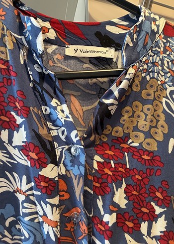 Midi pamuk elbise - Görsel 3