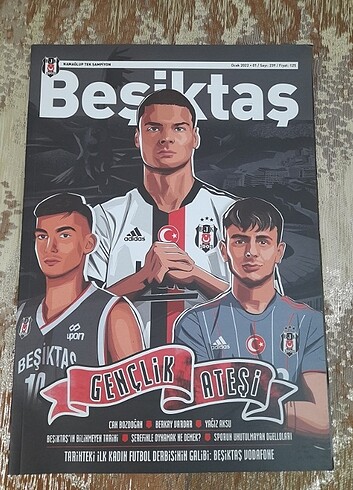  Beden Beşiktaş Dergi 2021 / 2022 Beşiktaş dergisi 