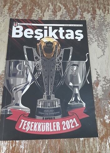  Beden Renk Beşiktaş Dergi 2021 / 2022 Beşiktaş dergisi 