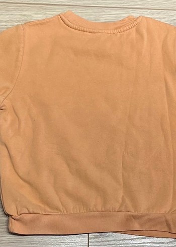 Pembe Panther Baskılı Kız Sweatshirt - Görsel 2