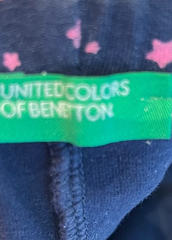 Benetton cicekli kız cocuk Tayt - Görsel 3