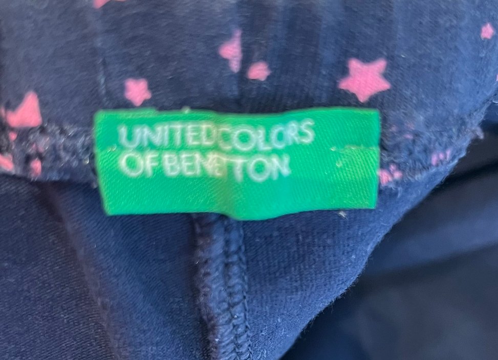 Benetton cicekli kız cocuk Tayt - Görsel 3