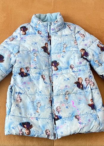 Disney Elsa Anna Kız Çocuk Mont - Görsel 2
