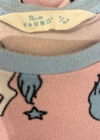 Kız Çocuk Unicorn Desenli Pijama Takımı - Görsel 2