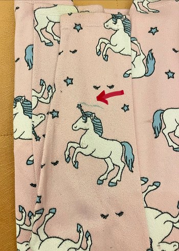 Kız Çocuk Unicorn Desenli Pijama Takımı - Görsel 4