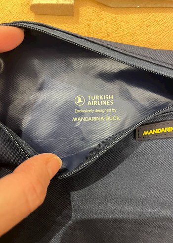 Mandarina Duck Mavi Seyahat Çantasi - Görsel 3