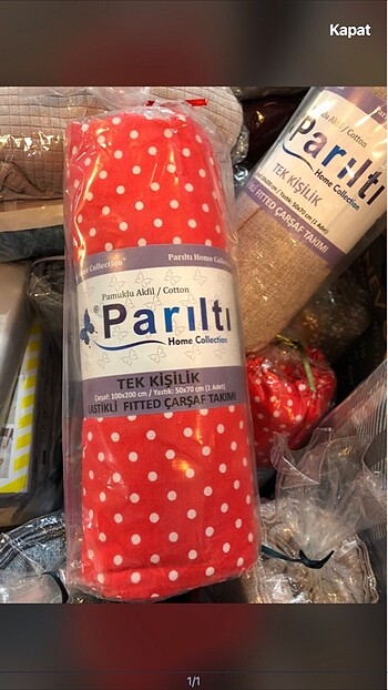 Lastikli çarşaf seti (yastık kılıflı)