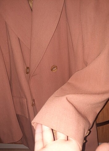Diğer Gül kurusu blazer ceket