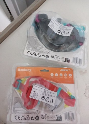 dalgıç çocuk gözlük iki kez kullanıldı 2 adet fiyatıdır 200 tl - Görsel 9