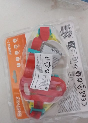 dalgıç çocuk gözlük iki kez kullanıldı 2 adet fiyatıdır 200 tl - Görsel 8