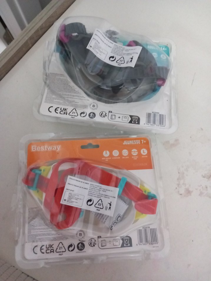 dalgıç çocuk gözlük iki kez kullanıldı 2 adet fiyatıdır 200 tl - Görsel 3