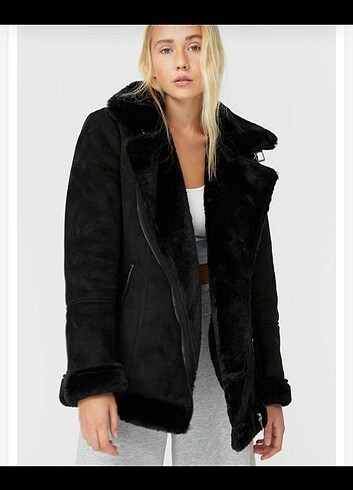 Stradivarius biker mont ceket