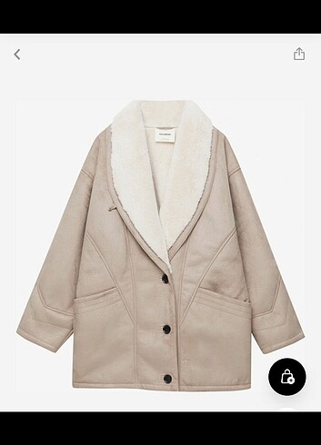 s Beden gri Renk Pull&Bear mont
