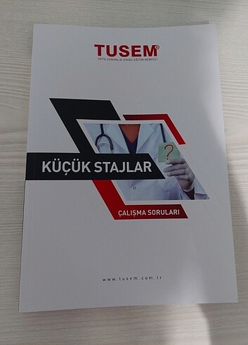 TUSEM küçük stajlar soru kitabı