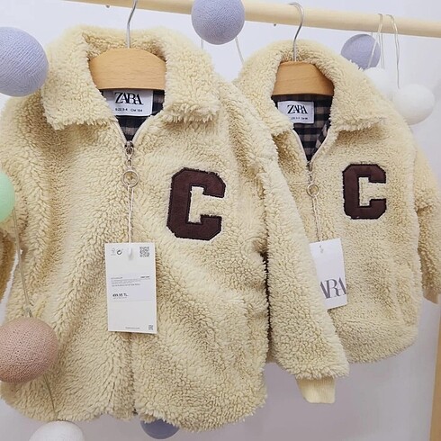 Zara Peluş mont