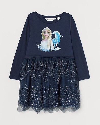 H&M orjinal elsa elbise