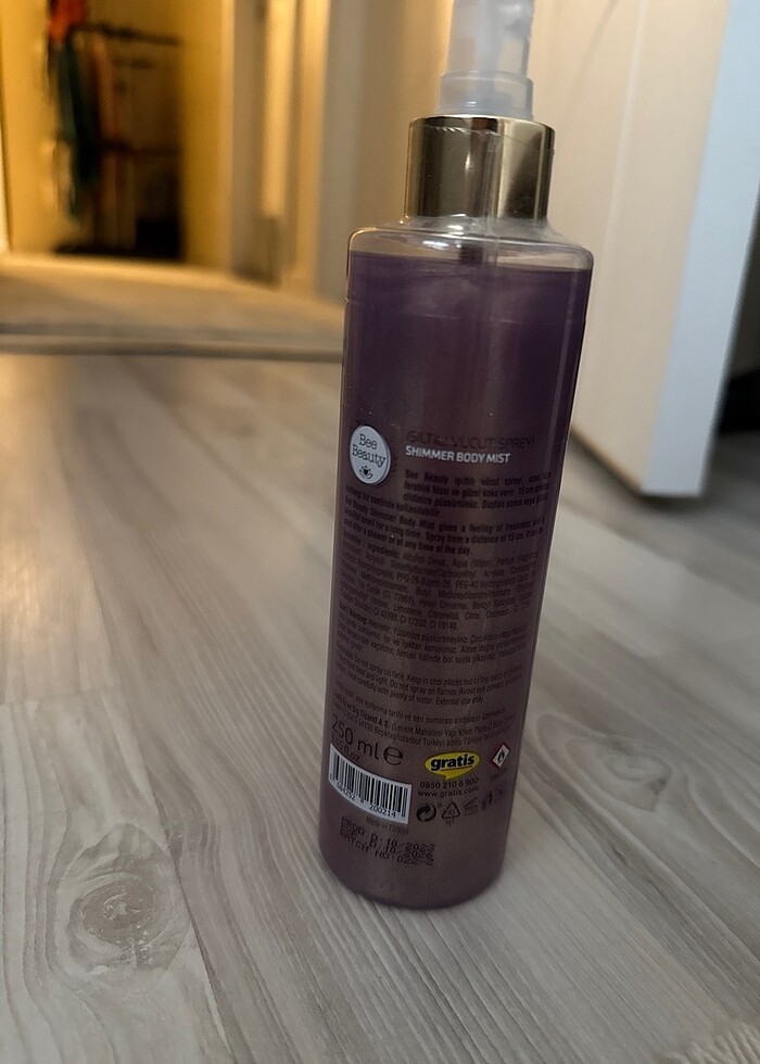 Işıltılı vücut spreyi - Görsel 2