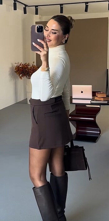 Zara Şort Etek