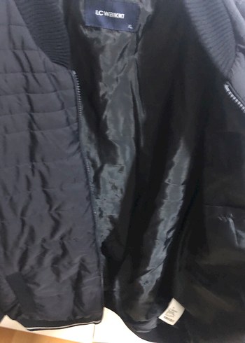 Fermuarlı Siyah Erkek Günlük Mont - Görsel 2