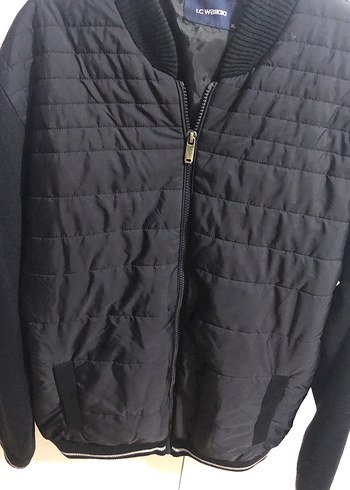 Fermuarlı Siyah Erkek Günlük Mont - Görsel 4